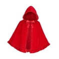 thumbnail image 2 of Capa con capucha perfecl para Halloween accesorios para fotos con borde con volantes, 2 of 8
