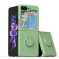 thumbnail image 1 of Samsung Galaxy Z Flip Series | Liquid Silicone Holder Ring Mobile Phone Case,iPhone 15 Pro, 1 of 8