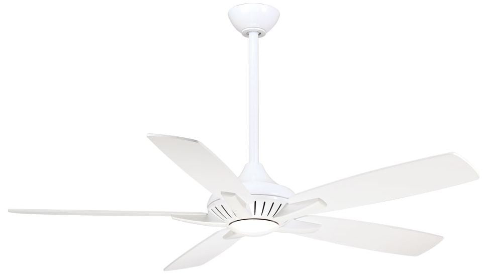 Minka-Aire Java 54" LED Ceiling Fan - Flat White With Remote Control & Smart WiFi