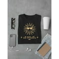thumbnail image 3 of Le Soleil Radiance - Vintage Sun Emoji Graphic Men's T-shirt, 3 of 4