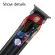thumbnail image 4 of Cortapelos para hombres para hombres Kit de corte de cabello profesional Cortapelos inalámbricos para hombres para cortar el cabello Vhermosa CPB-US-DYP1688-5, 4 of 5