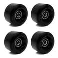 thumbnail image 2 of Roue de Patin en Ligne PU Résistante à l'Usure 58mm 82A Longboards Roues en Ligne de Remplacement Noir, 2 of 9