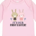 thumbnail image 4 of Inktastic Twins First Easter Boy Girl Boys or Girls Long Sleeve Baby Bodysuit, 4 of 5