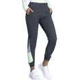 thumbnail image 6 of Cherokee Infinity Women Medical Scrubs Pant Mid Rise Jogger CK225AP, XS Petite, Heather Charcoal, 6 of 7