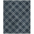 thumbnail image 2 of SAFAVIEH Himalaya Maralyn Geometric Wool Area Rug, Navy/Silver, 8' x 10', 2 of 7