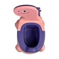 thumbnail image 2 of Baño Entrenador Bacinica The Baby Shop  diseño de dinosaurio con tapa Rosa, 2 of 6