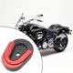 thumbnail image 3 of licencia de extensión de pata de aluminio CNC licencia de ampliación de motocicleta para 150 - rojo Yotijar Almohadilla de extensión de pata de cabra, 3 of 7