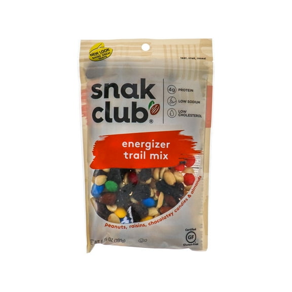 Snak Club Best Value Enrgizer Trail Mix  ( 6 In A Pack )