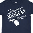 thumbnail image 4 of Inktastic Someone in Michigan Loves Me Boys or Girls Toddler T-Shirt, 4 of 5