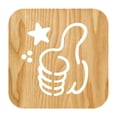 thumbnail image 1 of Rawiri Luces 3D de madera, luces nocturnas de personajes, regalos de ambiente decorativos, 1 of 5