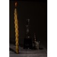 thumbnail image 4 of Ner Mitzvah, 20" Pure Beeswax Braided Havdalah Candle - Yellow, 4 of 4
