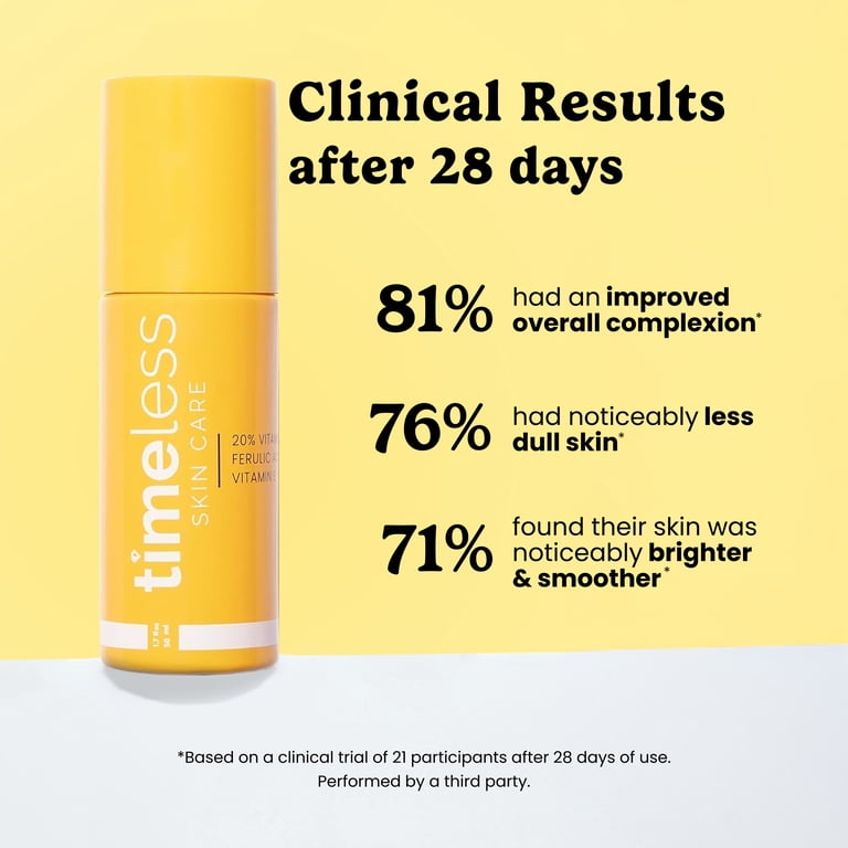 Timeless Skin Care, Vitamin C Serum, 1.7 fl oz, Brightening