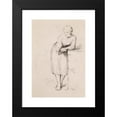 thumbnail image 2 of Helene Schjerfbeck 14x18 Black Modern Framed Museum Art Print Titled - Woman Based on the Wall (1872 - 1880), 2 of 5