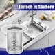 thumbnail image 1 of Cateissary Filtro de drenaje de suelo fácil de limpiar, antibacteriano, a prueba de moho, durabilidad del filtro del fregadero de cocina, 2 Accesorios de baño, 1 of 6
