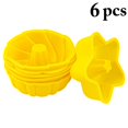 thumbnail image 2 of Coofit Muffin Cake Mold Silicone 6PCS DIY Professional Soft Egg Tart Molds Pudding Mold, 2 of 10