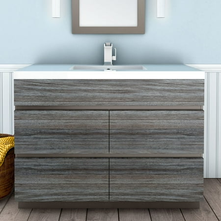 cutler kitchen & bath boardwalk 48'' single bathroom vanity set cutler kitchen & bath boardwalk 48'' single bathroom vanity set