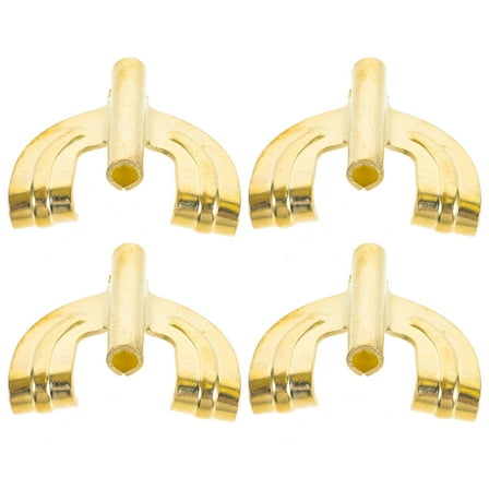 LEORX 4Pcs Metal Drum Hook Golden Drum Accessories for Sturdy Performance