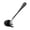 Black, variant on Small Stainless Steel Drizzle Spoon Saucier Soup Spoon, Gravies Sauce Serving Ladle, Tiny Condiment Scoop for Kitchen