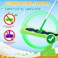 thumbnail image 5 of 6 Pack XL  Microfiber Mop Pads for  XL Mop - Dry Sweeping & Wet Mopping Cloths for Floor, Wall & Window Cleaning, 5 of 6