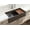 Matte Brown, variant on BOCCHI 1505-001-0120 Contempo Apron Front Step Rim Fireclay Kitchen Sink White