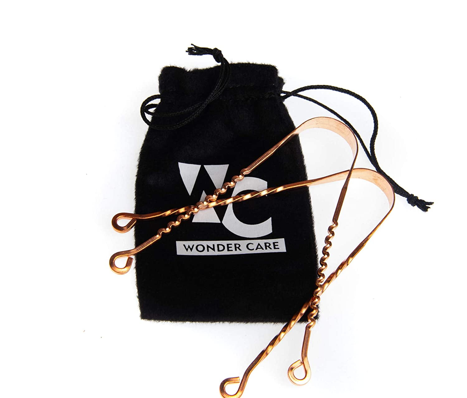 Wonder Care Copper Tongue Cleaner Couples Pack Perfect Surgical