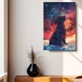 thumbnail image 4 of Pet Decor Starry Night Van Gogh Inspired Barbet Dog Pet Canvas Family Friend Peace Oil Painting Art Print Poster Wall Decor, 4 of 6