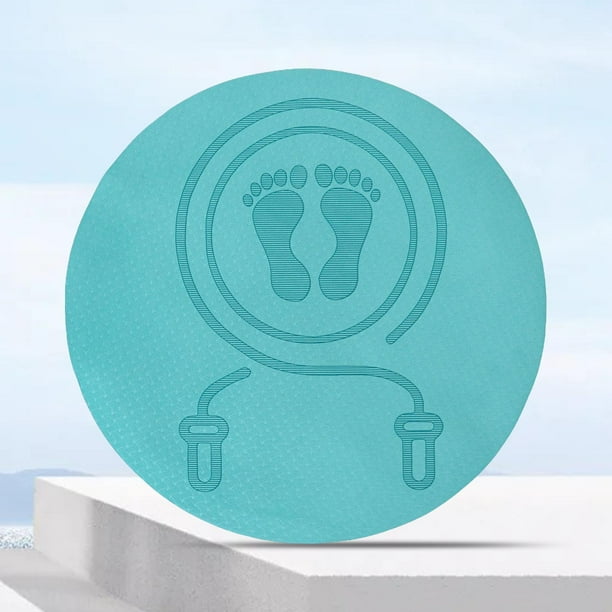Cuerda para Saltar Fitness Colchoneta Absorción de Impacto Colchonetas de Entrenamiento Protección Del Piso Antideslizante Aislamiento Acústico Cuerda DYNWAVEMX Almohadilla para saltar la cuerda