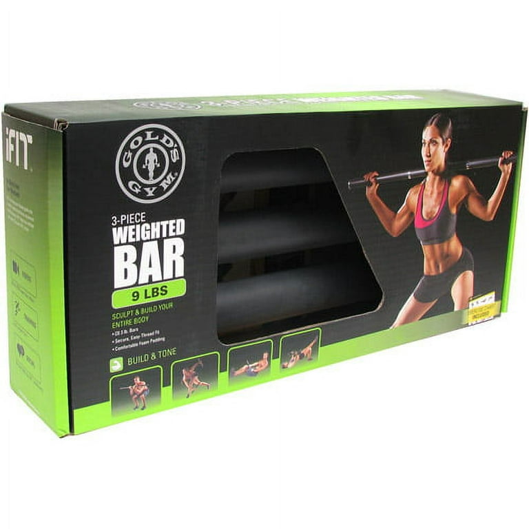 Gold's gym 3 piece barbell hotsell