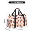thumbnail image 3 of Easygdp Popcorn Bolsa de Gimnasio, Bolsa de Viaje Duffel, Bolsa de Fin de Semana con Compartimentos, Bolsa de Mano para Noche, 3 of 7