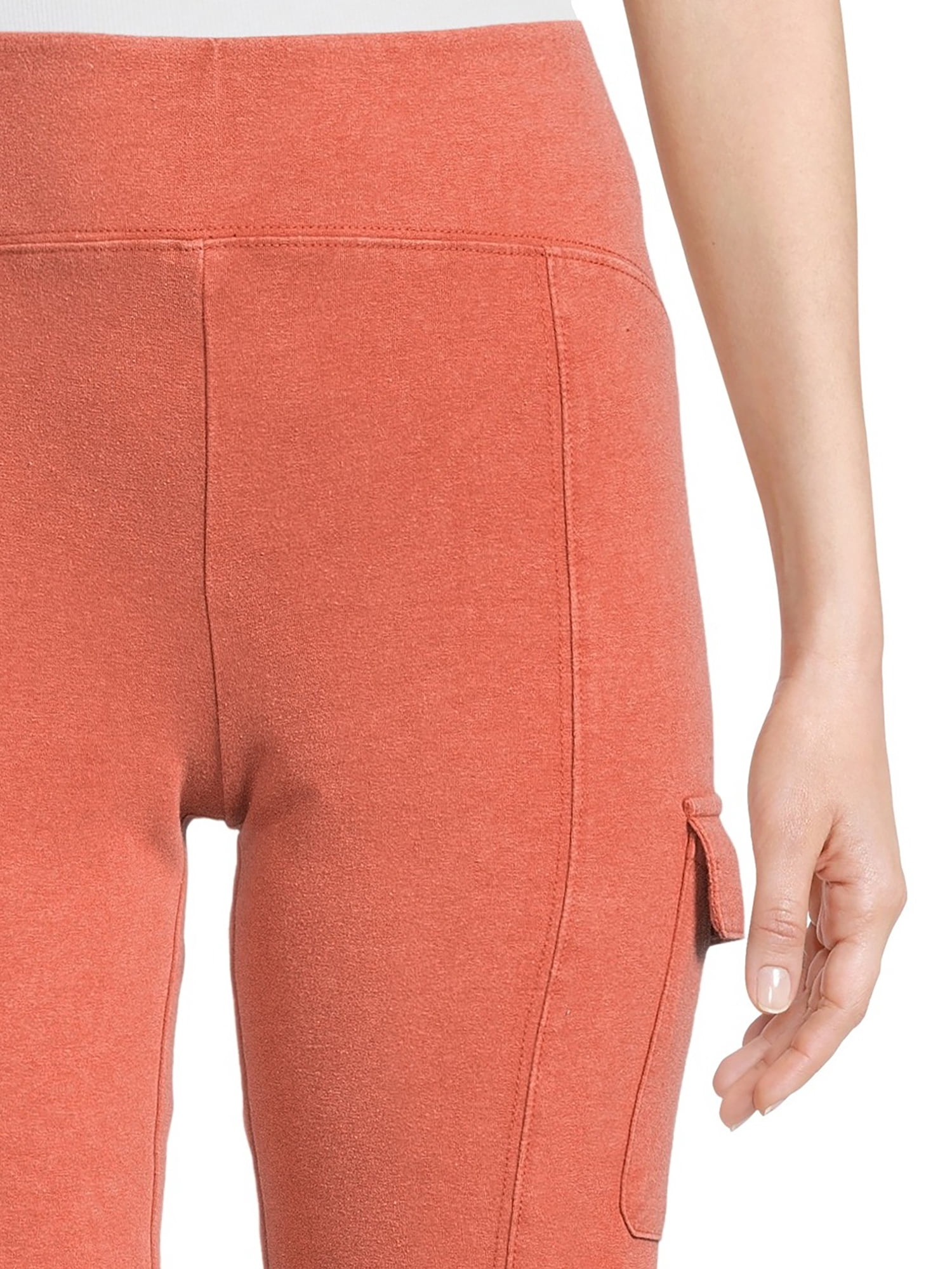 No Boundaries Juniors and Juniors Plus Washed Cargo Flare Pants, 31” Inseam, Sizes XS-4X