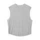 thumbnail image 4 of pstuiky Camisetas sin mangas para hombre, Camiseta deportiva sin mangas de cuello redondo, informal, de secado rápido, con botones y elástico, de color liso, para hombre Tops elegantes para mujer xxl, 4 of 5