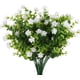 thumbnail image 1 of 4pcs7 Cabeza 35 Tenedores Eucalipto Rosa Flor Falsa-Blanco Adepaton MZQ-0790-2, 1 of 7