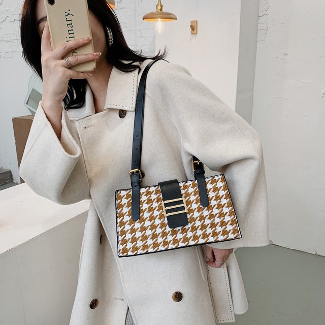 Bolsa Bolso de hombro con estampado de animales de PU a la moda, bolso con asa superior Vintage para mujer, bolso con solapa Tmvgtek Para estrenar