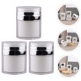 thumbnail image 4 of 3Pcs Practical Airless Pump Bottles Empty Lotion Bottles Facial Cream Containers, 4 of 7