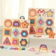 thumbnail image 4 of Tablero de rompecabezas geométrico de madera | Bloques de construcción de formas | Juguete didáctico de matemáticas | Juego de aprendizaje temprano para niños y niñas | Juguetes STEM de iluminación, 4 of 5