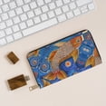 thumbnail image 6 of Wallets for Men With Money Clip, Colorful Dot Art Fish Mens Wallet With Credit Card Holder Gifts for Men, 6 of 7