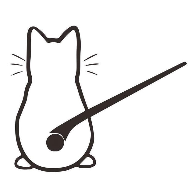 Pegatina de dibujos animados con forma de gato para limpiaparabrisas trasero, pegatina reflectante para limpiaparabrisas, pegatina para coche