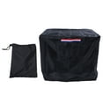 thumbnail image 2 of Fire Pit Cover, Easy Installation Waterproof Fire Pit Table Cover Rectangular 420D Silver Coated  for Fire Table, 2 of 7
