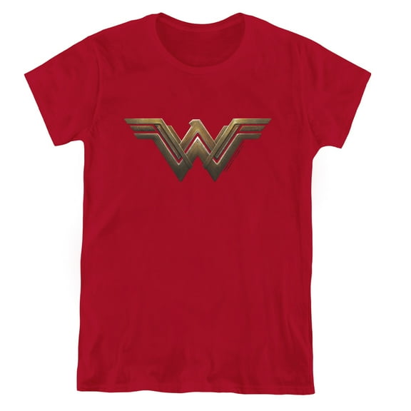 Wonder Woman Movie Wonder Woman Logo S/S Women's T-Shirt Cardinal