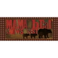 thumbnail image 3 of Reed, Tara 24x12 Black Modern Framed Museum Art Print Titled - Dont Feed Mama Bear I, 3 of 5