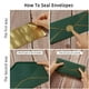 thumbnail image 3 of Sobres Topeen Navideños #10 para Negocios, Paquete de 100 con Borde Dorado, 3 of 5