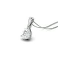 thumbnail image 4 of 0.75 Carat Moissanite Diamond E Color VS1 Clarity Brilliant Cut 925 Sterling Silver Solitaire Women Valentines Day Gifts Necklace, 4 of 8