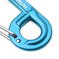 thumbnail image 4 of 2 Unidades Mosquetones de Seguridad Perfecl Bloqueo Automático Azul, 4 of 8