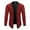 Wine, variant on AOOCHASLIY 2023 Men Fall Coat Men Casual Solid Long Sleeve Sequin Dance Dress Cardigan Jacket