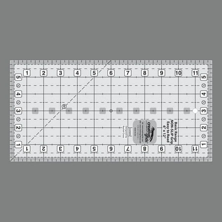 6 X 12 Ruler - Creative Grids Basic Range 6