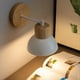 thumbnail image 5 of Lámpara de Pared Nórdica de Madera, Accesorio de Iluminación para Sala de Estar, Dormitorio, Estudio, Habitación Infantil, Pasillo, Mesita de Noche, Decoración del Hogar A, 5 of 5
