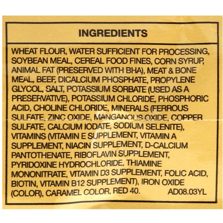 Ol' Roy Dinner Rounds Dry Dog Food, 15 Lb Easy Chew Pieces Delicious