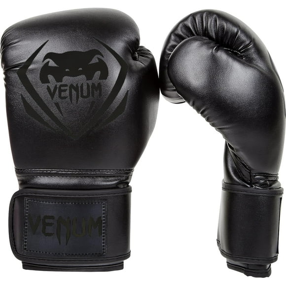 Guantes de boxeo Venum Contender unisex para adultos, 14 oz, negros