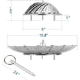 thumbnail image 2 of Vegetable Steamer Basket, Foldable Stainless Steel Veggie Steamer Basket, Food Steamer for Cooking, Expandable Steaming Basket (6" to 10"), 2 of 8