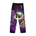 thumbnail image 5 of Bingfone Mushrooms And Skull Mens All Over Print Sleep Pajama Pants-Small, 5 of 9